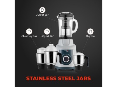 Blowhot Vortex 750W 4 Jar Mixer grinder-MGV02